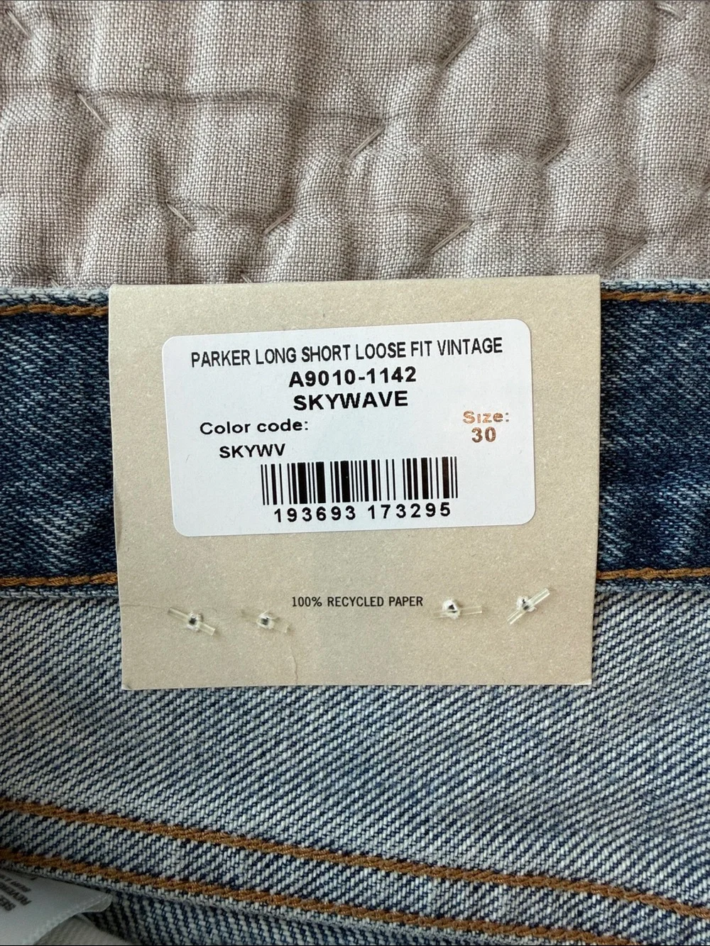 Agolde Parker Long Short